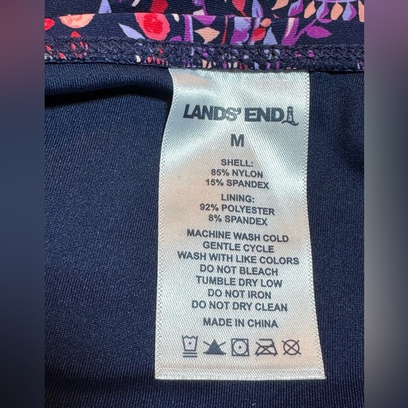 Lands End 1 pc Grecian Style Swimsuit  M - Picture 12 of 12